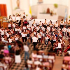 Presentación de Coros y Orquestas Infanto Juveniles en actos del Bicentenario    