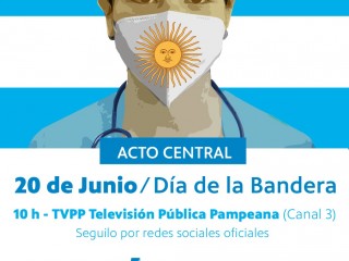 20 de Junio: el acto central por la Televisión Pública Pampeana