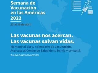 Comienza la Semana de Vacunación en las Américas