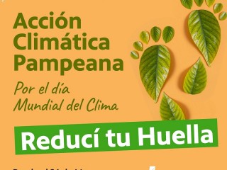 Lanzamiento de la Acción Climática Pampeana “Reducí tu Huella”