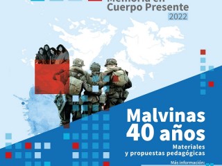 Ofrecen materiales didácticos conmemorativos del 40 aniversario de Malvinas