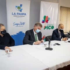 Ziliotto en Pico: se ampliará el Colegio “Educadores Pampeanos” y se repavimentará el Parque Industrial