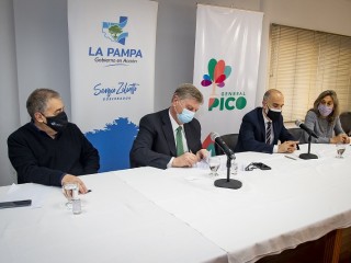 Ziliotto en Pico: se ampliará el Colegio “Educadores Pampeanos” y se repavimentará el Parque Industrial