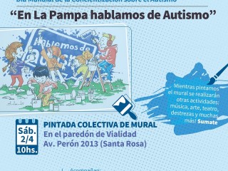 Invitan a actividad “En La Pampa hablamos de Autismo”
