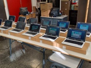 Colegios de General Pico recibieron 460 netbooks durante marzo