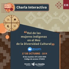 Llega conversatorio virtual sobre “Rol de las mujeres indígenas en el Mes de la Diversidad Cultural”