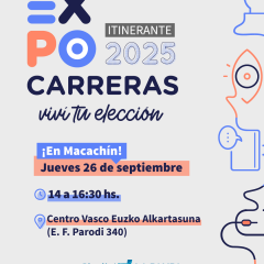 Este jueves continúa la Expo Carreras Itinerante 2025 en Macachín