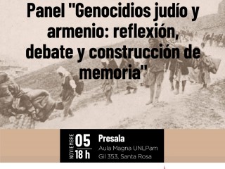 Realizan panel sobre “Genocidios Judío y Armenio”