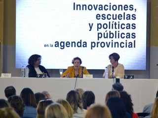 “Innovaciones, escuelas y políticas públicas en la agenda provincial”