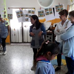 Autoridades educativas visitaron instituciones escolares de La Pampa