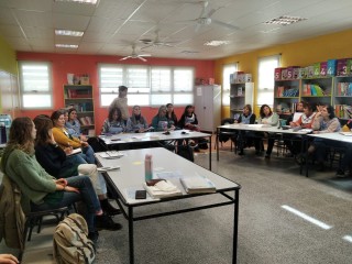 Inicial se reunió con instituciones escolares de General Pico