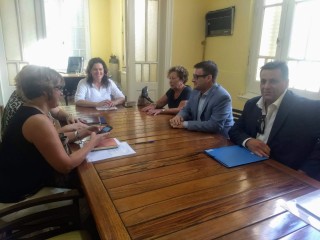Educación y el municipio de General Pico acuerdan agenda común de trabajo