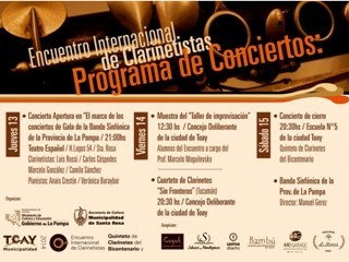 Encuentro Internacional de Clarinetistas
