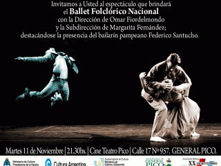 Ballet Folclórico Nacional en General Pico
