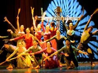 Brillante presentación del Ballet Folclórico Nacional en General Pico