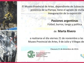 Inauguración de Experiencia Natural, fotografías de Javier Martín y Pasiones Argentinas, pinturas de Marta Rivero