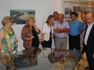 El Gobernador Jorge encabezó inauguración de muestra en el Centro Cultural