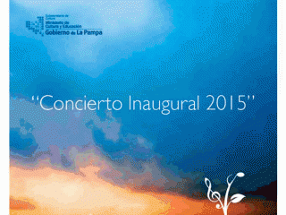 Concierto inaugural 2015 de la Banda Sinfónica de La Pampa