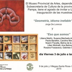 Invitación: nuevas muestras en el Museo Provincial de Artes