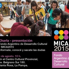 Presentación del MICA 2015 y del Fondo Argentino de Desarrollo Cultural