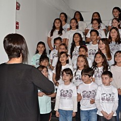 Coros Estables Infantil y Adultos de La Pampa cierran el año cantando en el CCP 