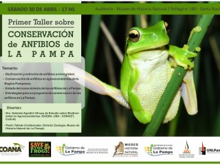 Primer Taller sobre Conservación de Anfibios de La Pampa en el Museo de Historia Natural