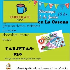 Chocolate Cultural en General San Martín