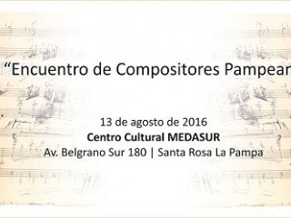 Encuentro de Compositores Pampeanos y Taller de Construcción de Cajón Peruano