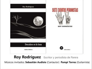 ​Roy Rodríguez en Los intensos leen | Dom 21 Ago | 18:30 | Medasur