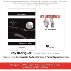 ​Roy Rodríguez en Los intensos leen | Dom 21 Ago | 18:30 | Medasur