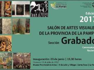 Salón de Artes Visuales La Pampa – Sección GRABADO
