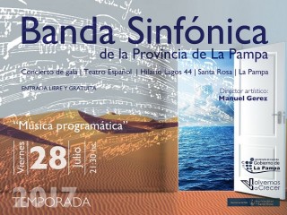 Vº Concierto de Gala Banda Sinfónica de La Pampa