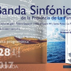 Vº Concierto de Gala Banda Sinfónica de La Pampa