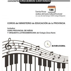 CRECEMOS CANTANDO, recital de coros de niños en el Medasur