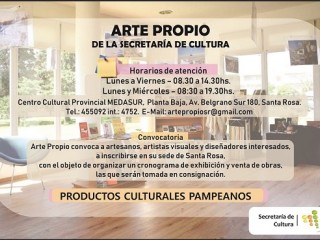 ​​Arte Propio de la Secretaría de Cultura amplía horarios y propuestas
