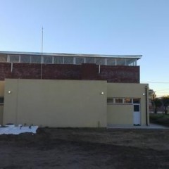 Colocación de cisternas en colegios de Santa Rosa 