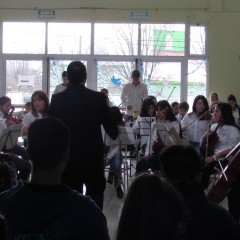 Presentación de la Orquesta Infanto Juvenil de General Acha 