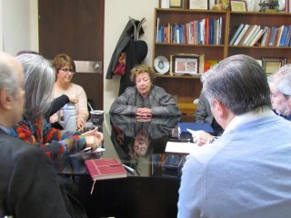 La Ministra Garello se reunió con autoridades universitarias