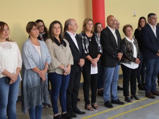 Garello inaugura obras en General Pico y anuncia formación profesional en la Escuela 