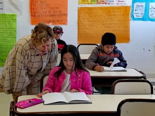 Autoridades educativas visitaron las Escuelas “i” de Santa Rosa 