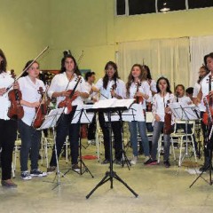 Actuación de Orquestas Infanto Juveniles pampeanas