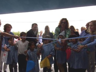 El gobierno provincial inauguró jardín de infantes en Realicó