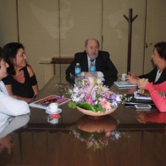 El gobernador se reunió con representantes de UTELPA