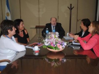 El gobernador se reunió con representantes de UTELPA