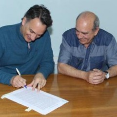 Se firmó contrato para la construcción del nuevo colegio secundario de Winifreda 